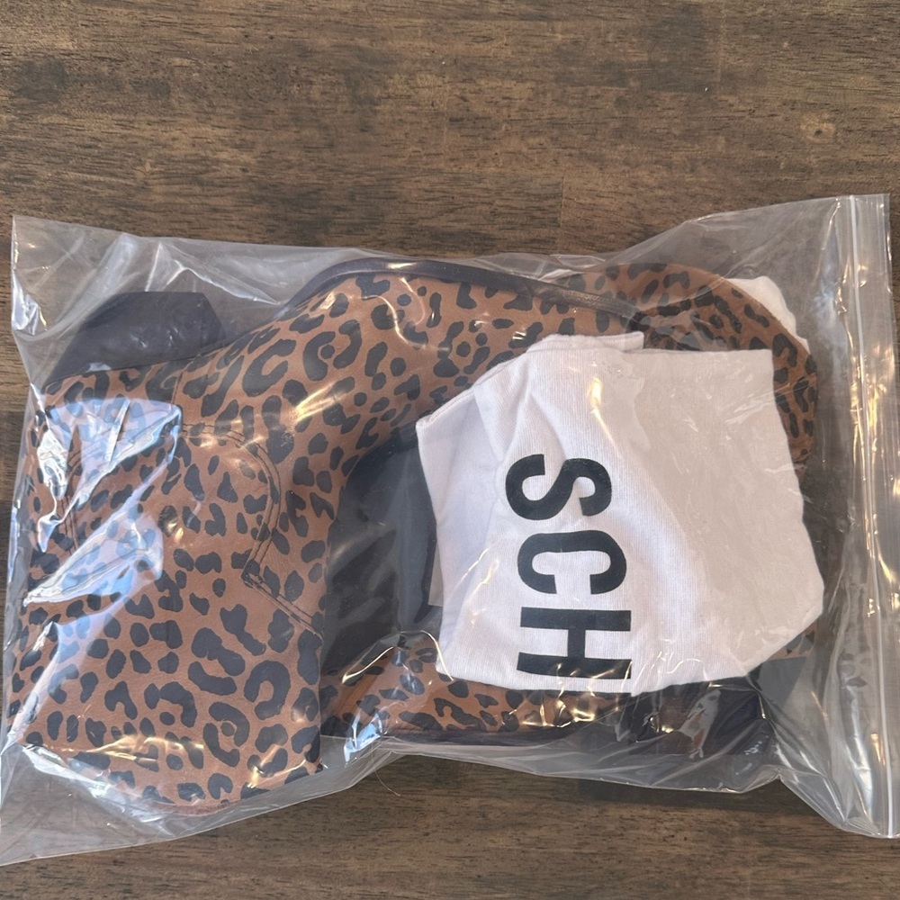 SCHUTZ Leopard Print Ankle Boots - Picture 3 of 5